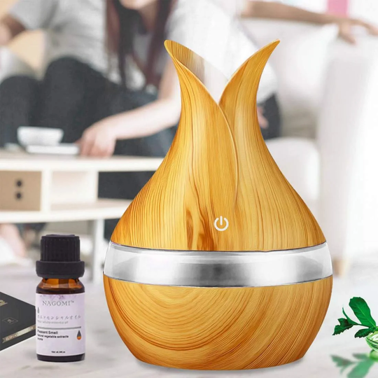 Luftfuktare, 30 cl - Ljust Trä