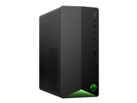 HP Pavilion Gaming TG01-2005no - Tower - Core i5 11400F / 2.6 GHz - RAM 16 GB - SSD 512 GB - NVMe, HP Value, HDD 1 TB - GF RTX 3060 - GigE - WLAN: 802.11a/b/g/n/ac, Bluetooth 4.2 - Win 11 Home Advanced - skärm: ingen - skuggsvart - med HP 2 years Pickup and Return EU Directive Medium Desktop Service