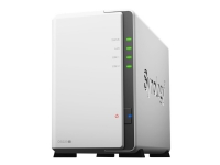 Synology Disk Station DS220j - NAS-server - 2 fack - SATA 6Gb/s - RAID 0, 1, JBOD - RAM 512 MB - Gigabit Ethernet - iSCSI support