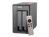 QNAP TS-251+ - NAS-server - 2 fack - SATA 6Gb/s - RAID 0, 1, JBOD - RAM 2 GB - Gigabit Ethernet - iSCSI support