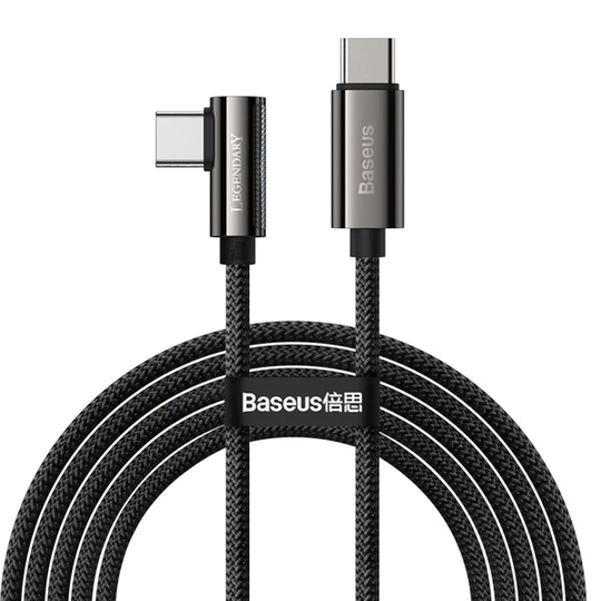 Baseus Legend PD USB-C - USB-C 100W 20V / 5A 2m Svart