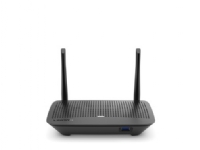 Linksys EA6350V4, Wi-Fi 5 (802.11ac), Dual-band (2,4 GHz / 5 GHz), Nätverksansluten (Ethernet), 4G, Svart, Bordsrouter