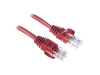 Alantec KKU5CZE1 nätverkskabel 1 m Cat5e U/UTP (UTP) Röd