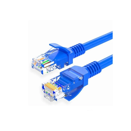 80 cm Cat5e 1000 Mbps Ethernet / Nätverkskabel - Blå
