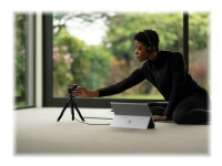 Microsoft Modern USB-C Headset - Headset - på øret - kabling - USB-C - sort - Certifierad för Microsoft Teams