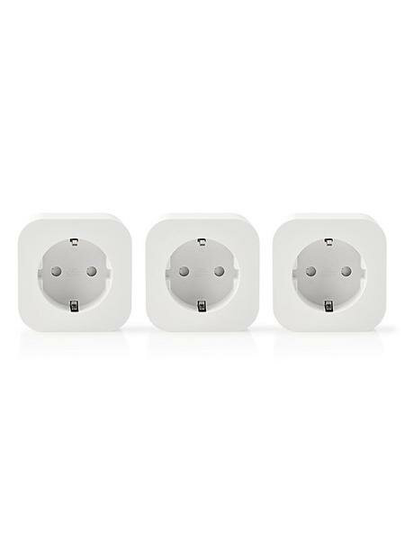 Nedis WiFi Smart Plug 10A - 3-pack