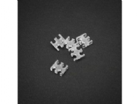 King Mod Service 4-Slot Cable Comb 3mm Small - Clear - Set of 5