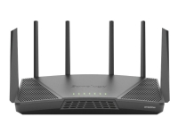 Synology RT6600AX - Trådlös router - Switch med 4 portar - GigE, 2.5 GigE - WAN-port: 2 - 802.11a/b/g/n/ac/ax - Tri-Band