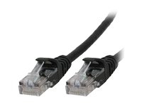 MicroConnect - Nätverkskabel - RJ-45 (hane) till RJ-45 (hane) - 2 m - UTP - CAT 6 - startad, halogenfri, hakfri - svart