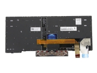 Chicony - Ersättningstangentbord för bärbar dator - med Trackpoint, UltraNav - bakgrundsbelyst - QWERTY - engelska - svart - FRU - för ThinkPad L13 Gen 2 L13 Yoga Gen 2 X13 Gen 1