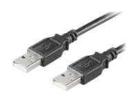 MicroConnect USB 2.0 - USB-kabel - USB (han) til USB (han) - USB 2.0 - 50 cm - sort