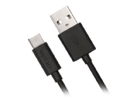 Veho Pebble - USB-kabel - USB Type A (han) til USB-C (han) - USB 3.0 - 1 m - sort
