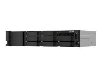 QNAP TS-864eU - NAS-server - 8 fack - kan monteras i rack - SATA 6Gb/s - RAID 0, 1, 5, 6, 10, 50, JBOD, 60 - RAM 4 GB - 2.5 Gigabit Ethernet - iSCSI support - 2U
