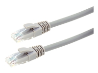 MicroConnect - Nätverkskabel - RJ-45 (hane) till RJ-45 (hane) - 2 m - UTP - CAT 6 - uppstartad, halogenfri, knutfri - grå