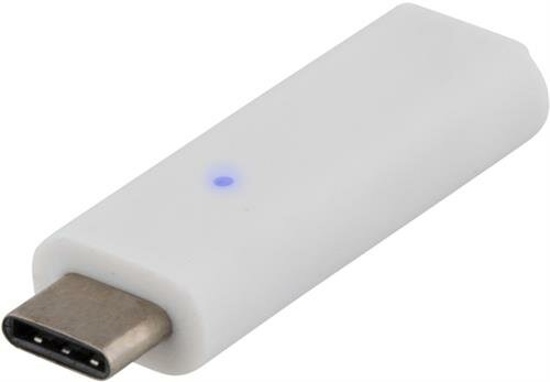 Deltaco USB 2.0 adapter, Typ C - Typ B micro, vit