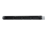 Synology RackStation RS422+ - NAS-server - 4 fack - kan monteras i rack - SATA 6Gb/s - RAID 0, 1, 5, 6, 10, JBOD - RAM 2 GB - Gigabit Ethernet - iSCSI support - 1U
