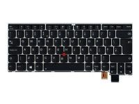 Chicony - Ersättningstangentbord för bärbar dator - med Trackpoint - bakgrundsbelyst - QWERTY - brittisk - FRU, CRU - Tier 2 - för Thinkpad 13 (2nd Gen) 20J1, 20J2 ThinkPad T470s 20HF, 20HG, 20JS, 20JT