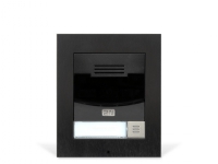 2N IP Solo - IP-porttelefonstation - kabelansluten - 10/100 Ethernet - svart