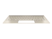 HP 928503-041, Underhölje + tangentbord, tyska, Tangentbord med bakgrundsbelysning, HP, Envy 13