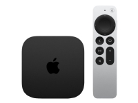 Apple TV 4K (Wi-Fi + Ethernet) - 3:e generationen - AV-spelare - 128 GB - 4K UHD (2160p) - 60 fps - HDR