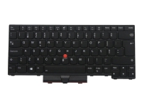 Chicony - Ersättningstangentbord för bärbar dator - med Trackpoint, UltraNav - bakgrundsbelyst - QWERTY - portugisisk - för ThinkPad L14 Gen 1 20U1, 20U2, 20U5, 20U6