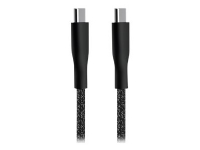 X-Shield - USB-kabel - USB-C (hane) till USB-C (hane) - 2 m - svart