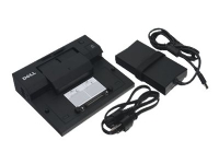 Dell E-Port Simple - Portreplikator - GigE - 130 Watt - rekonditionerad - för Latitude E5430, E5530, E6220, E6230, E6330, E6430, E6520, E6530, E6540, E7240, E7440, XT3
