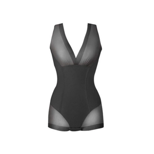 Shapewear Kroppsformande Underkläder, Svart - Storlek L