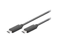 MicroConnect - USB-kabel - USB-C (hane) till USB-C (hane) - USB 3.1 - 1 m