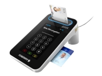 CHERRY eHealth Terminal ST-1506 - Läsare/skrivare för SmartCard - USB, Ethernet, USB-C - vit