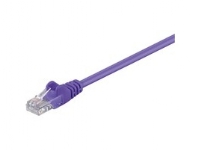 MicroConnect - Nätverkskabel - RJ-45 (hane) till RJ-45 (hane) - 3 m - UTP - CAT 5e - lila