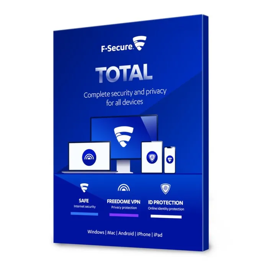F-secure Total 1 år 3 användare