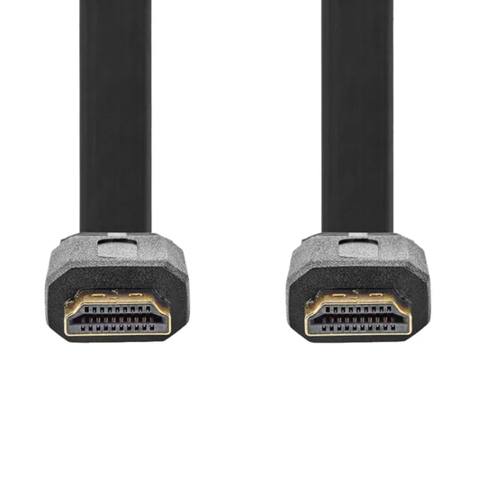 Nedis Platt HDMI-kabel Svart 1,5 m