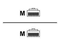 MicroConnect - Nätverkskabel - RJ-45 (hane) till RJ-45 (hane) - 3 m - SFTP, PiMF - CAT 7 - gul