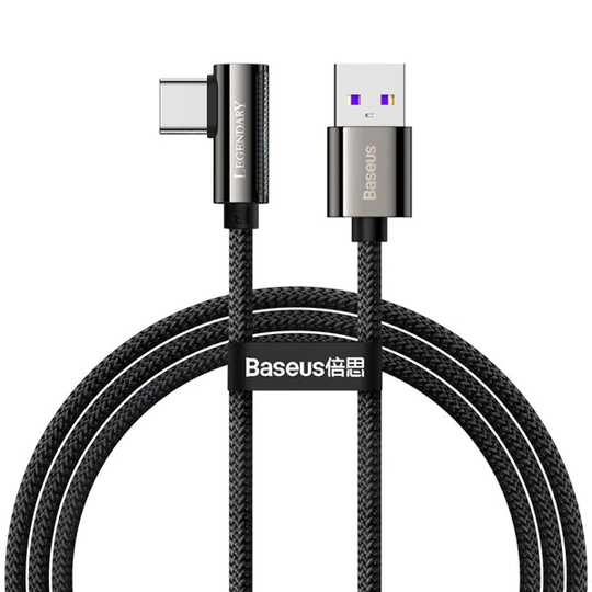 Baseus Legend USB - USB-C 66W 1m Svart