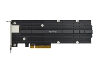 Synology E10M20-T1 - Nätverkskort - PCIe 3.0 x8 Low Profile - 10Gb Ethernet x 1 - för Synology RS820, SA3400, SA3600 Disk Station DS1618, DS1819, DS2419 RackStation RS820