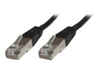 MicroConnect - Nätverkskabel - RJ-45 (hane) till RJ-45 (hane) - 10 m - SSTP (screened shielded twisted pair) - CAT 6 - svart