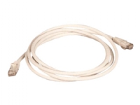 Lanview - Nätverkskabel - RJ-45 (hane) till RJ-45 (hane) - 2 m - 6 mm - UTP - CAT 6a - halogenfri, formpressad, hakfri - vit