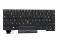 Primax - Ersättningstangentbord för bärbar dator - med Trackpoint, UltraNav - bakgrundsbelyst - fransk - svart - för ThinkPad L13 Gen 2 20VH, 20VJ L13 Yoga Gen 2 20VK, 20VL X13 Gen 1 20T2, 20T3, 20UF, 20UG