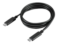 Lenovo - USB-kabel - USB-C (hane) till USB-C (hane) - 1 m - för ThinkPad USB-C Dock Gen 2