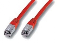 MicroConnect - Nätverkskabel - RJ-45 (hane) till RJ-45 (hane) - 3 m - SSTP (screened shielded twisted pair) - CAT 6 - röd