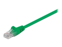 MicroConnect - Nätverkskabel - RJ-45 (hane) till RJ-45 (hane) - 25 cm - UTP - CAT 5e - grön