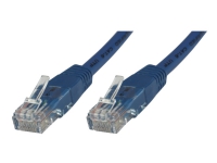 MicroConnect - Nätverkskabel - RJ-45 (hane) till RJ-45 (hane) - 2 m - UTP - CAT 6 - halogenfri - blå