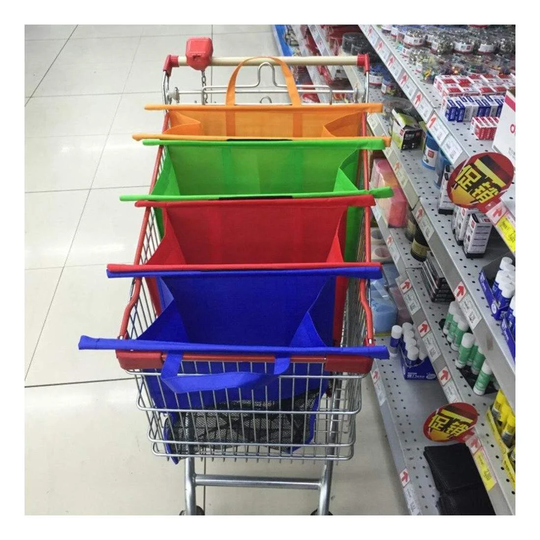 4x Väskor till Shoppingvagn
