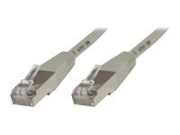 MicroConnect - Nätverkskabel - RJ-45 (hane) till RJ-45 (hane) - 5 m - FTP - CAT 6 - grå