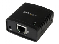 StarTech.com 10/100 Mbps Ethernet till USB 2.0 LPR-nätverksskrivarserver - Printserver - USB 2.0 - 10/100 Ethernet - svart - för P/N: SVA5H2NEUA