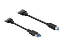 VivoLink - USB-kabel - USB typ A (hane) till USB typ B (hane) - USB 3.1 - 5 V - 1 A - 5 m - aktiv - svart