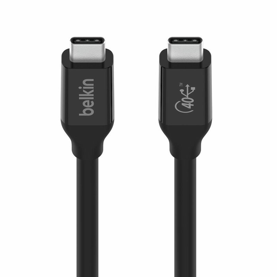 Belkin USB-C till USB-C kabel, 80cm (100W) - Svart