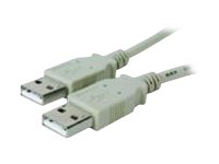 MicroConnect - USB-kabel - USB (hane) till USB (hane) - 3 m