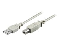 MicroConnect - USB-kabel - USB (hane) till USB typ B (hane) - 0,5 m